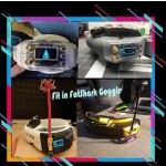AKK Diversity RX Receiver OLED-Display Eingebauter Summer mit geringem Strom verbrauch und zwei RX-Modulen Für Fat shark G0ggles RC FPV Racing Drones